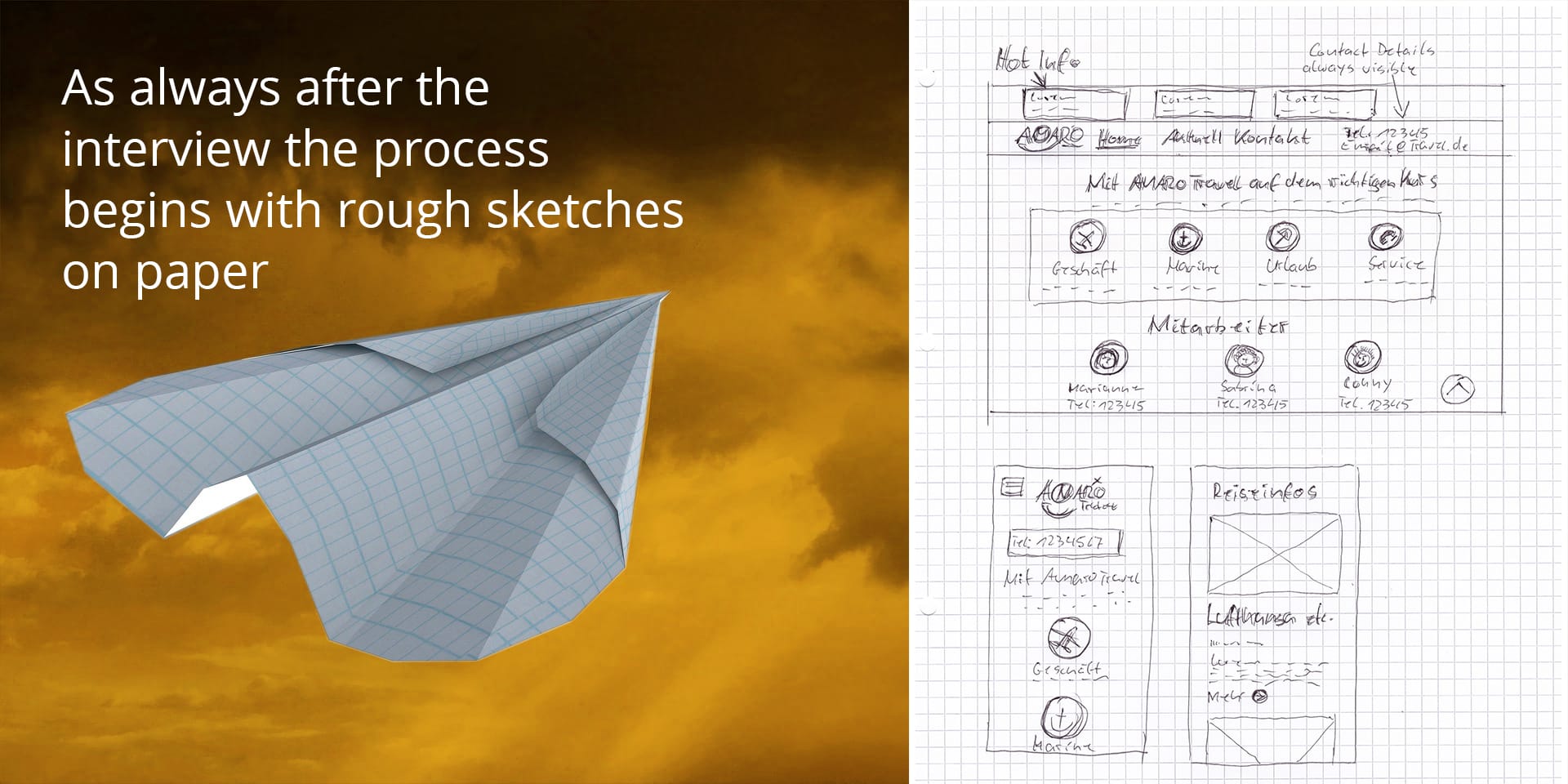 Amaro Travel Webdesign