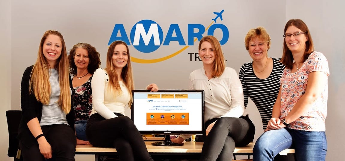 Amaro Travel Webdesign