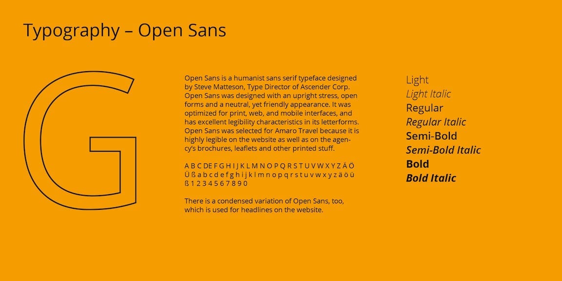 Amaro Travel Webdesign