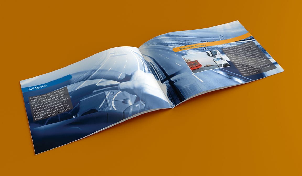 Amaro Logistics Broschüre