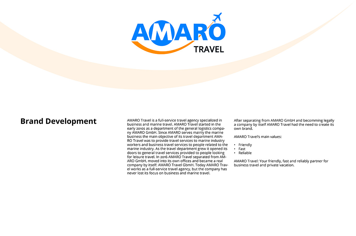 Amaro Travel Branding