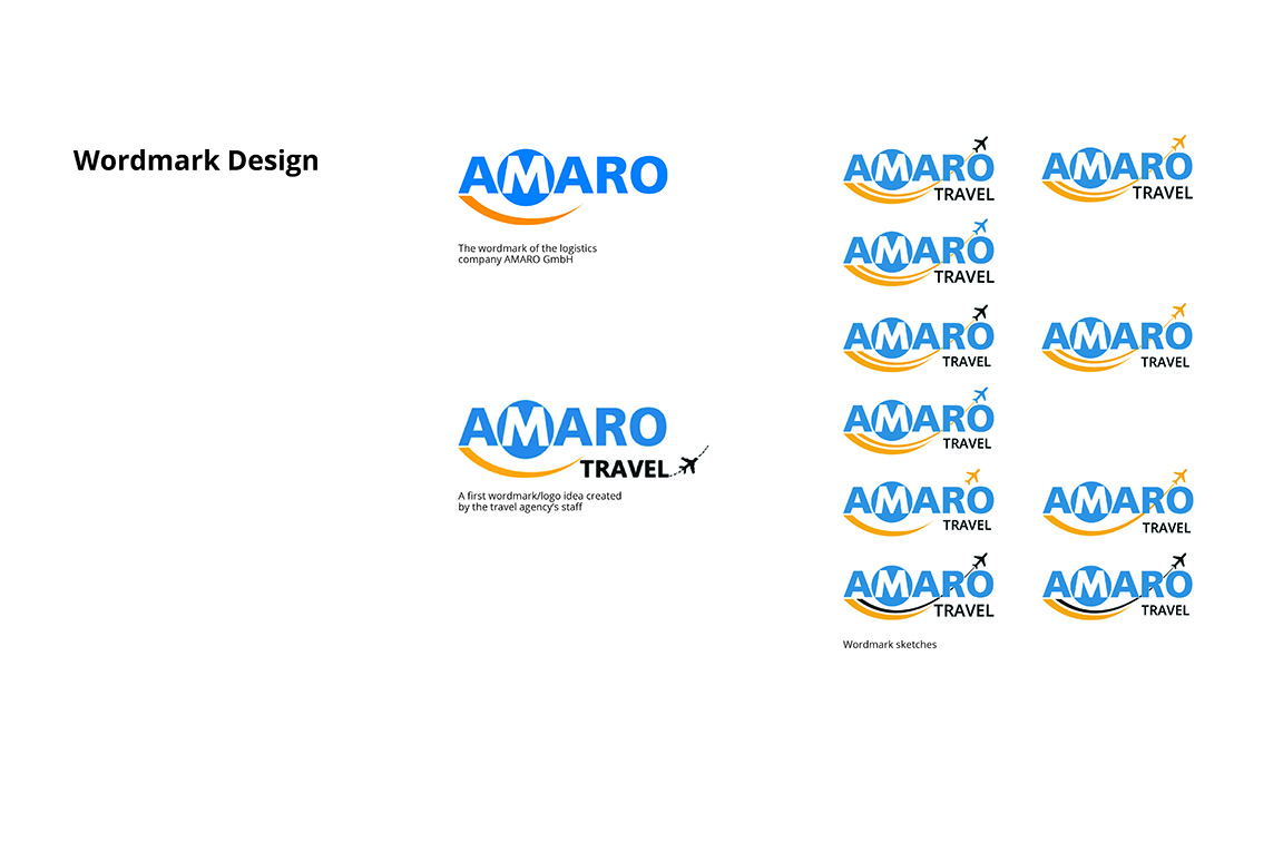 Amaro Travel Branding